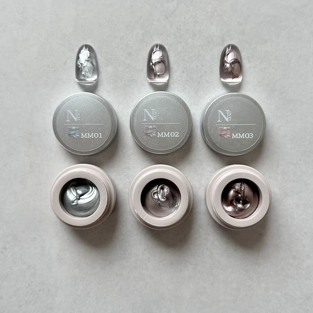 NOVEL メタリックモールディング 2.5g MM02 シルキーロゼ #1652