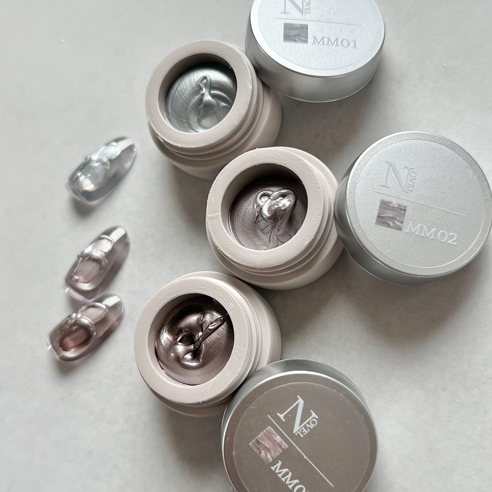 NOVEL メタリックモールディング 2.5g MM03 グロッシールージュ #1653