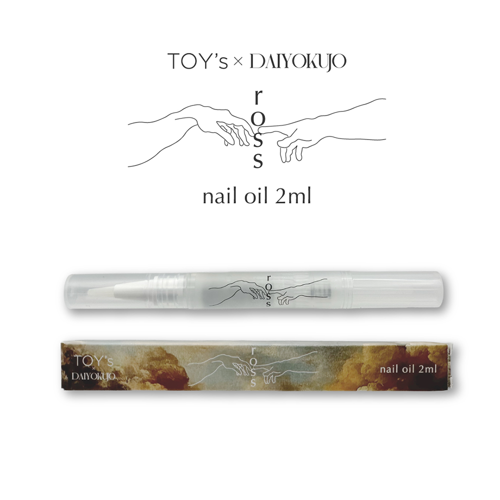 TOY's×INITY トイズバイ大浴場 ロス ネイルオイル 2ml TD-NO01