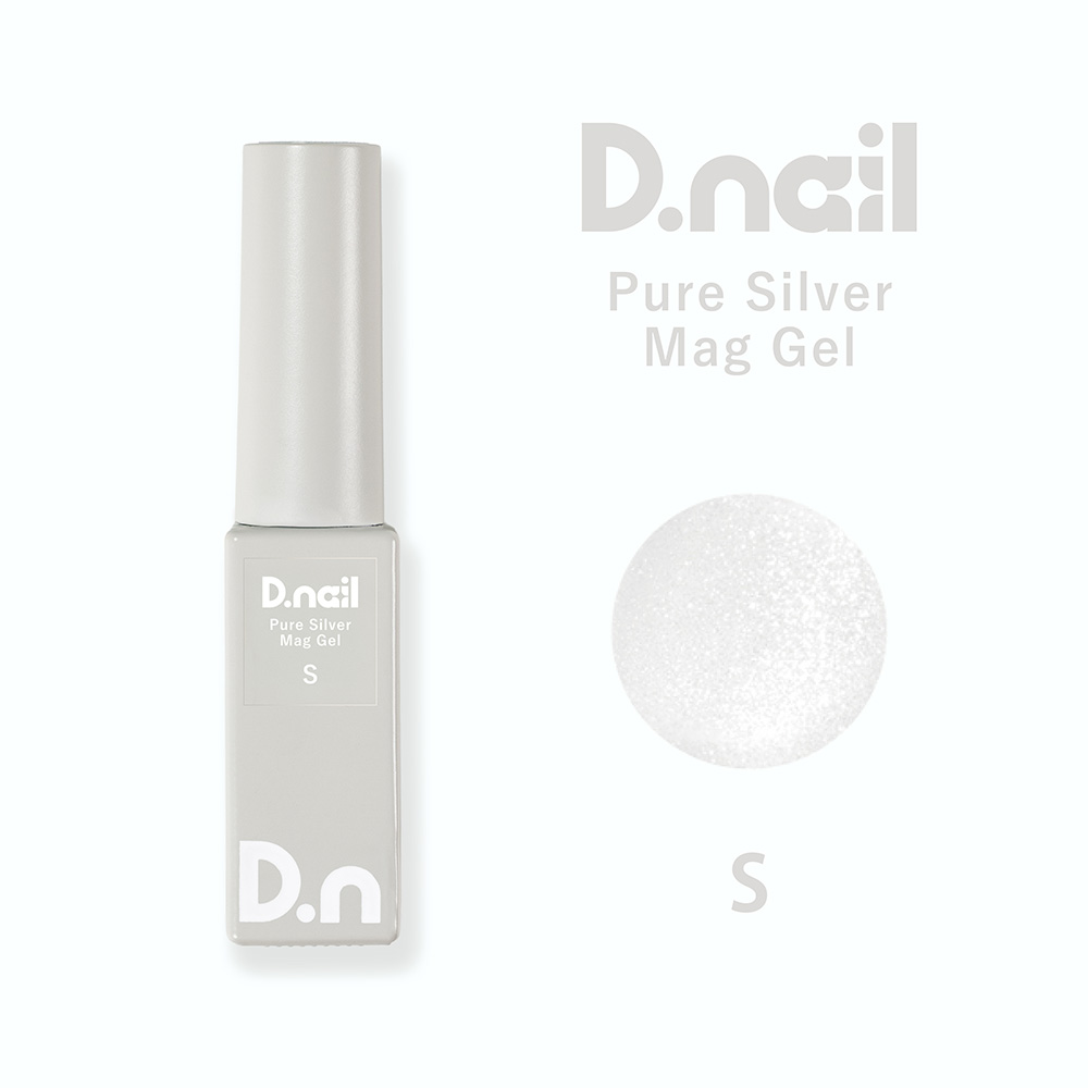 D.nail カラージェル ピュアシルバーマグジェル 7g S #8790