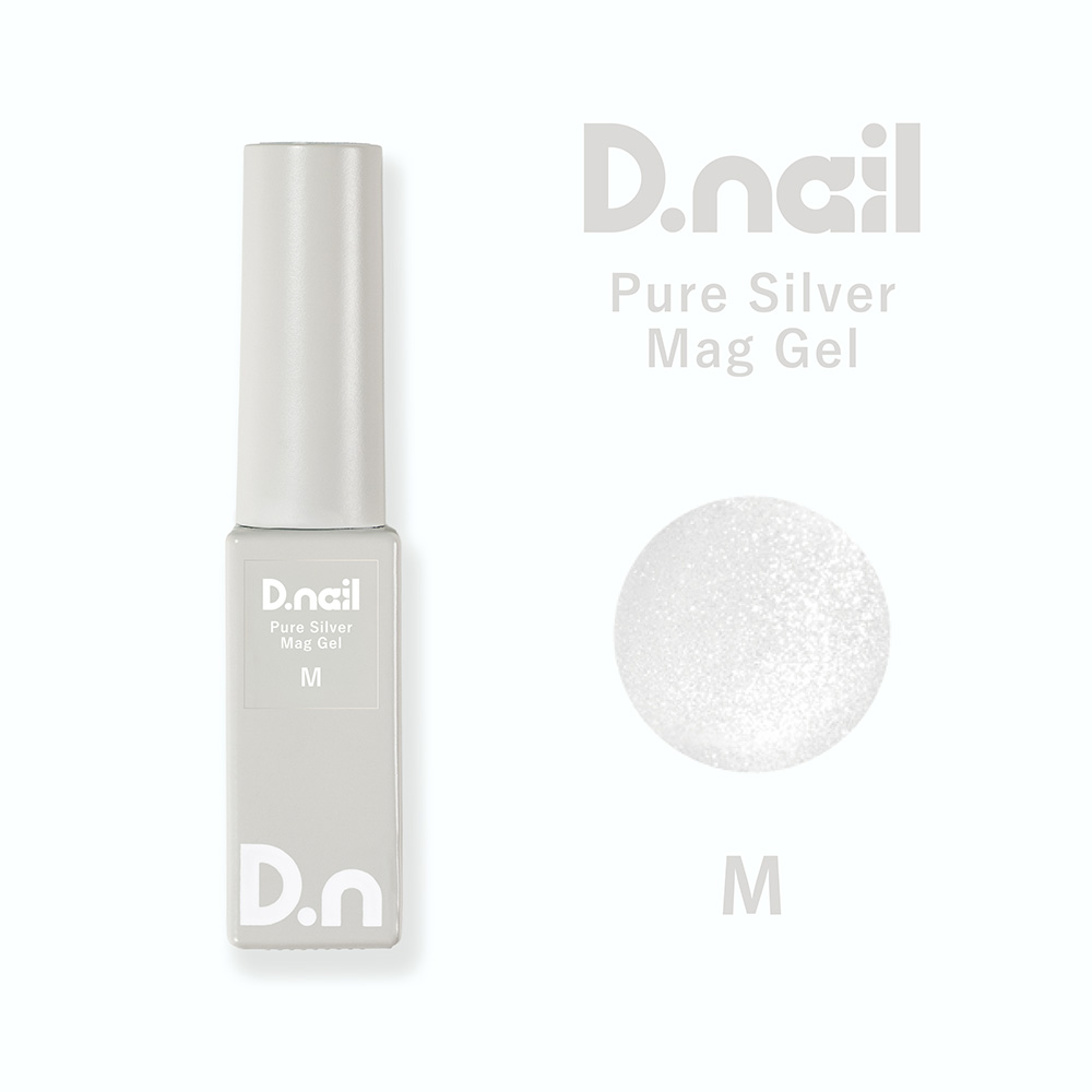 D.nail カラージェル ピュアシルバーマグジェル 7g M #8791