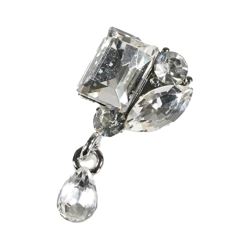 D.nail ファンシーコレクション グレース シルバー 2P #8874