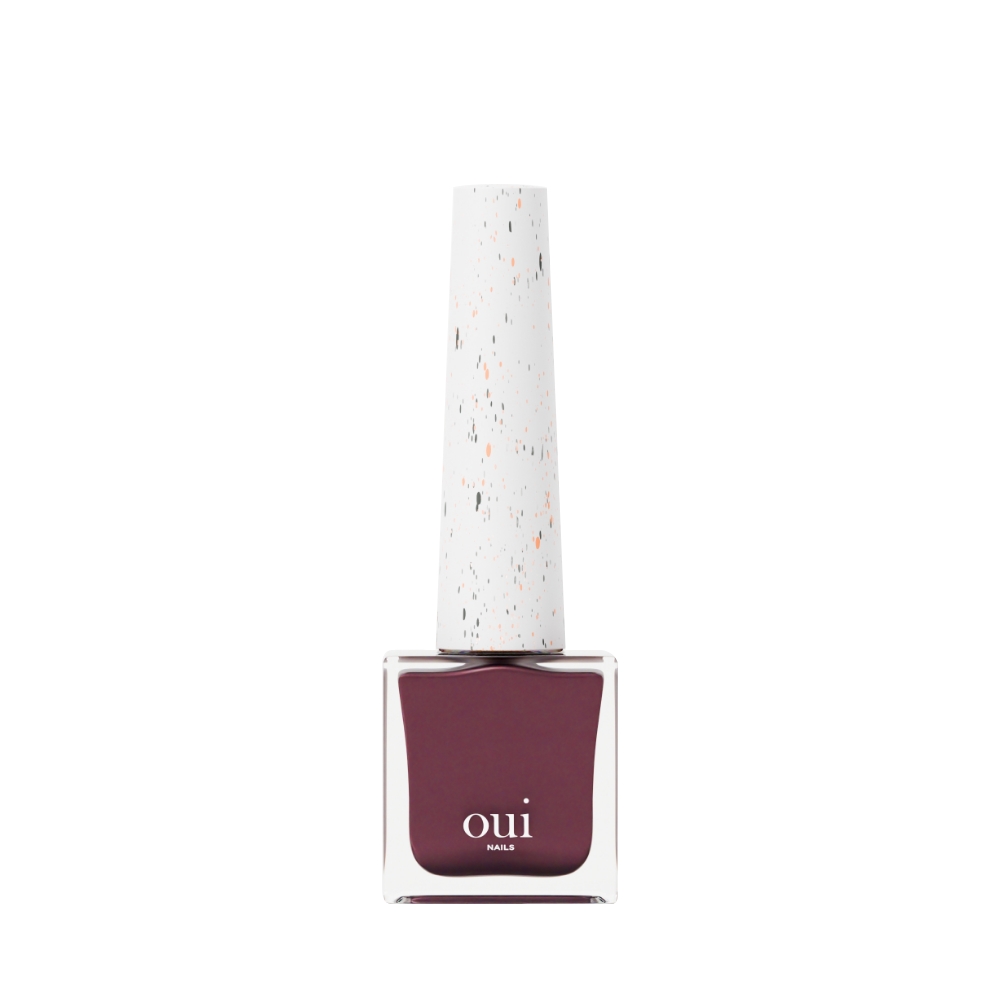 oui nails ピールオフマニキュア 8ml BR009 ダークバーガンディ