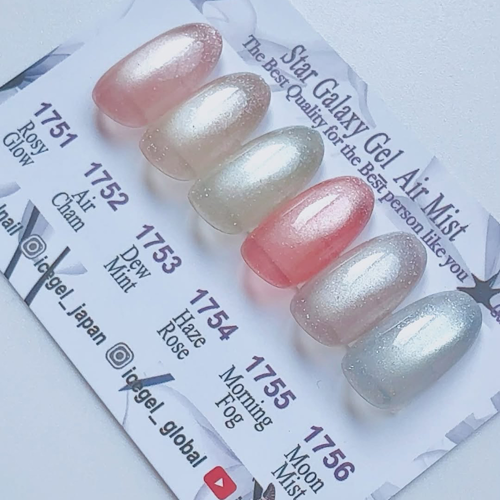 ICE GEL ジェントロン スターギャラクシージェル エアミスト 3g×6色セット