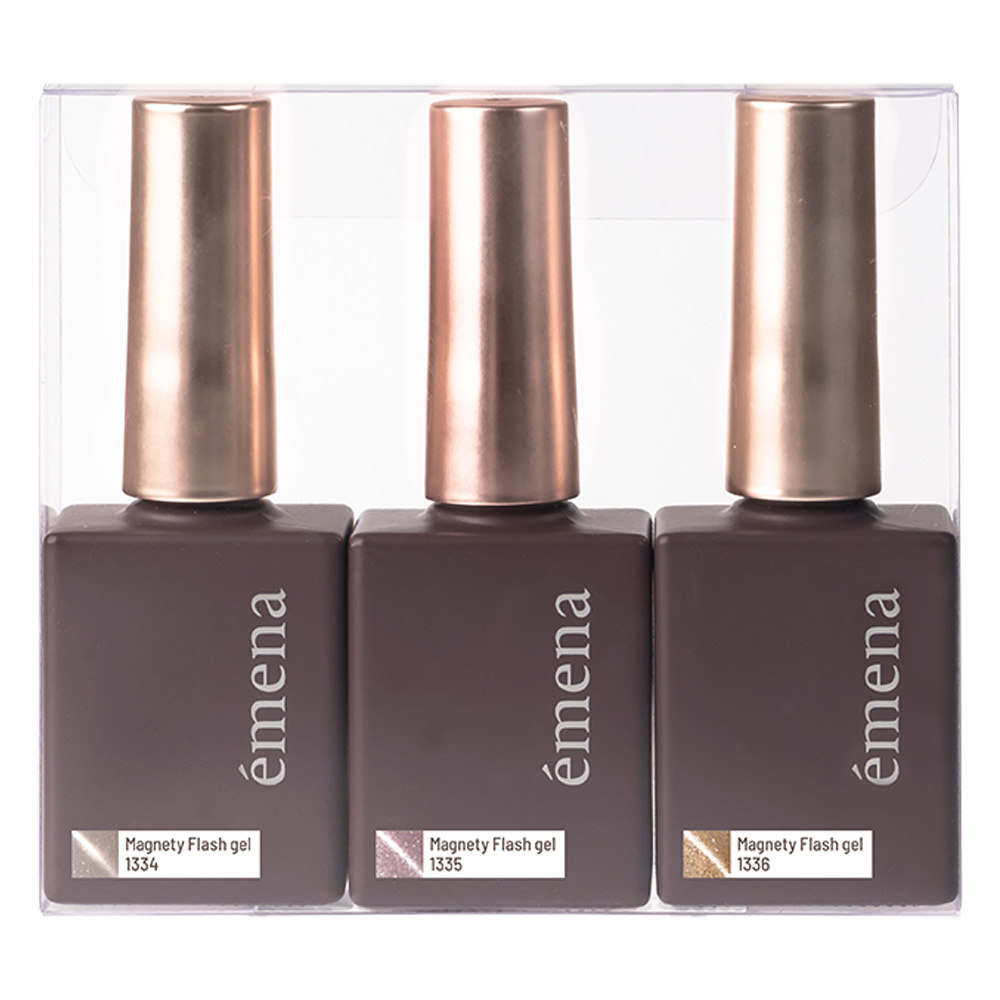 エメナ マグネティフラッシュジェル 8g 3色セット 1334-1336 EMENA-MF3K