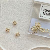 KiraNail プチPリボン ゴールド 10個入 PA-PPR-GOL