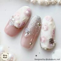 KiraNail 超薄型メタルカメリアパーツ シルバー 10個入 PA-CTC-SHI