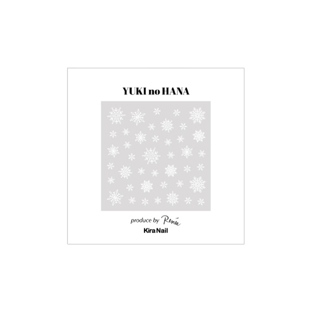 KiraNail reneeプロデュース ネイルステッカー  ユキノハナ