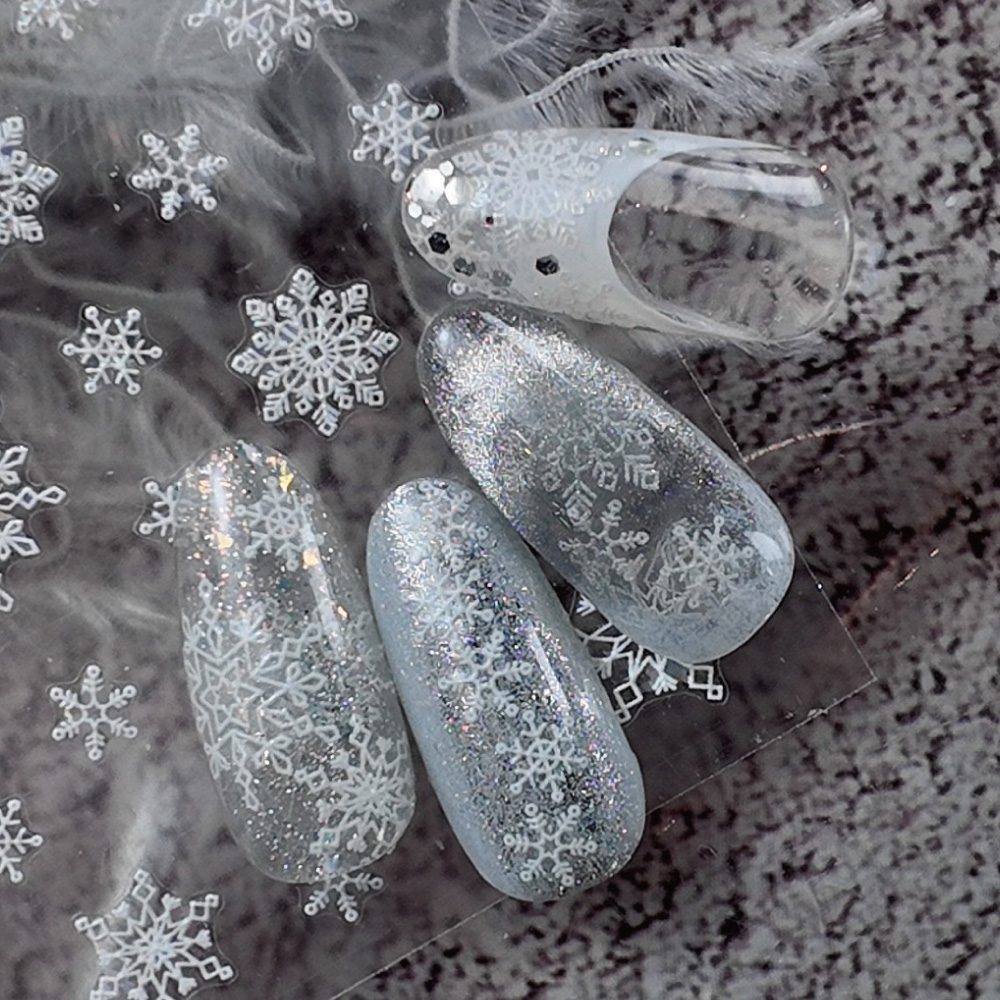 KiraNail reneeプロデュース ネイルステッカー  ユキノハナ