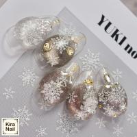 KiraNail reneeプロデュース ネイルステッカー  ユキノハナ