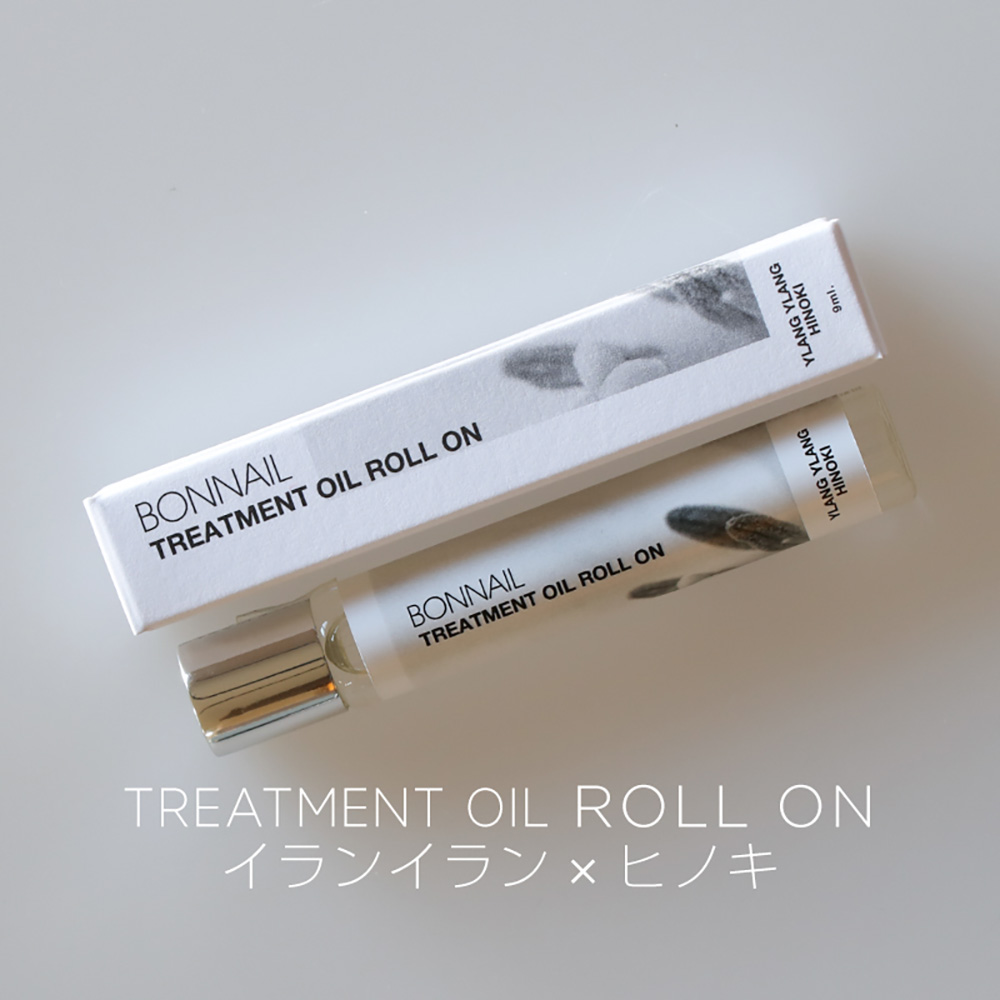 Bonnail トリートメントオイル ロールオン 9ml イランイラン×ヒノキ