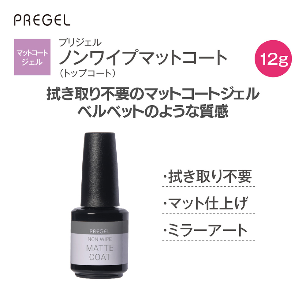 PREGEL ノンワイプマットコート 12g PG-NM-12