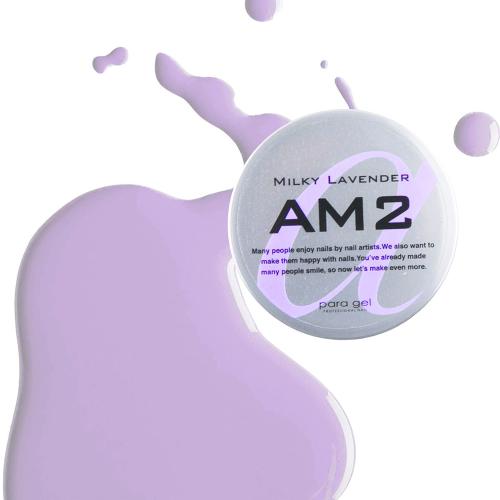 para gel アートカラージェル 4g AM2 ミルキーラベンダー