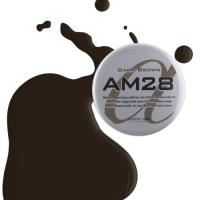 para gel アートカラージェル 4g AM28 ダークブラウン