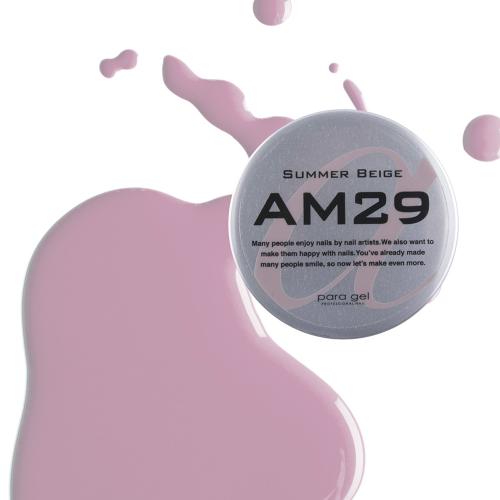 para gel アートカラージェル 4g AM29 サマーベージュ