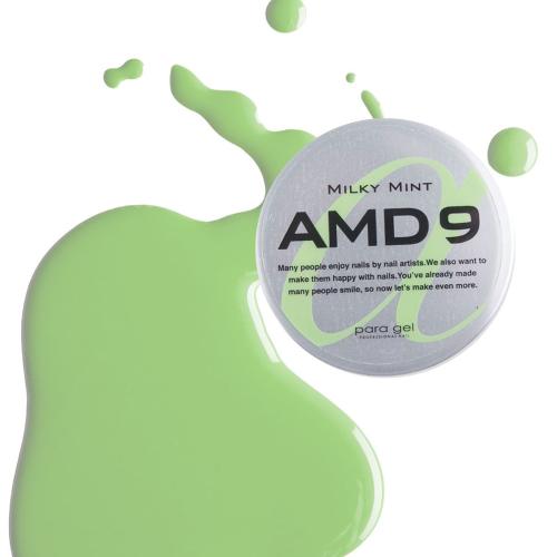 para gel アートカラージェル 4g AMD9 ミルキーミント