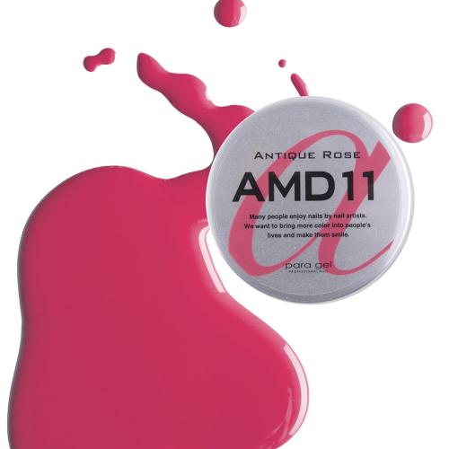 para gel アートカラージェル 4g AMD11 アンティークローズ