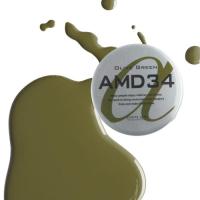 para gel アートカラージェル 4g AMD34 オリーブグリーン