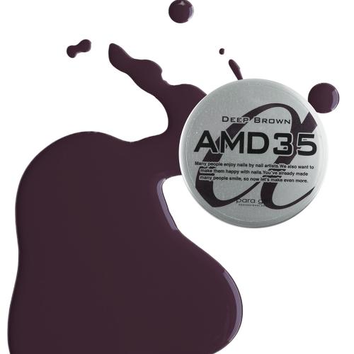 para gel アートカラージェル 4g AMD35 ディープブラウン