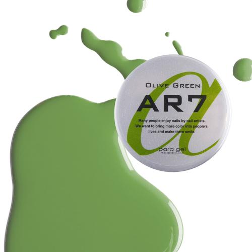 para gel アートカラージェル 4g AR7 オリーブグリーン