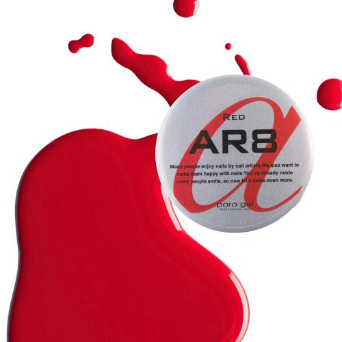 para gel アートカラージェル 4g AR8 レッド