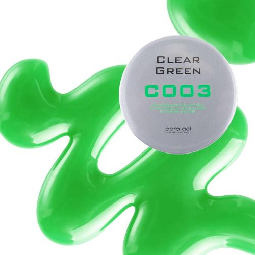 para gel カラージェル 4g C003 クリアグリーン