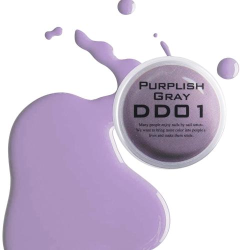 para gel デザイナーズカラージェル 2g DD01 パープリッシュグレー