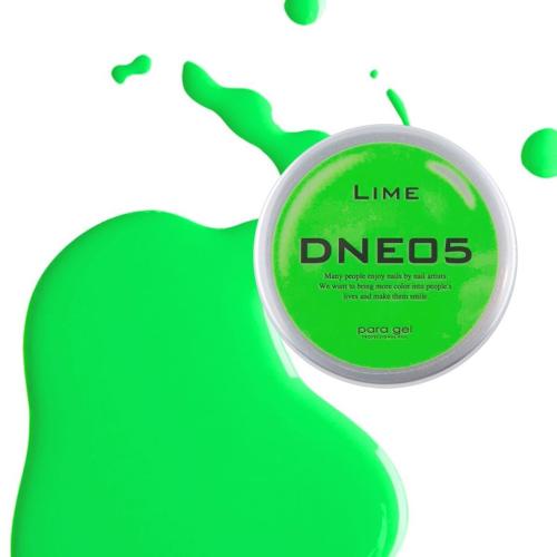 para gel デザイナーズカラージェル 4g DNE05 ライム