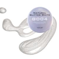 para gel カラージェル 4g G004 ナチュラルグリッターホワイト