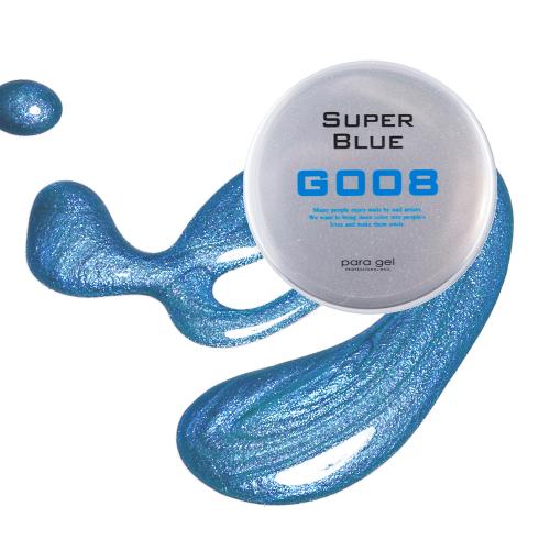 para gel カラージェル 4g G008 スーパーブルー