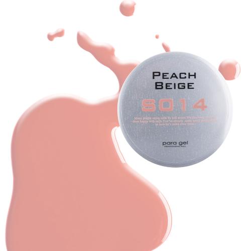 para gel カラージェル 4g S014 ピーチベージュ