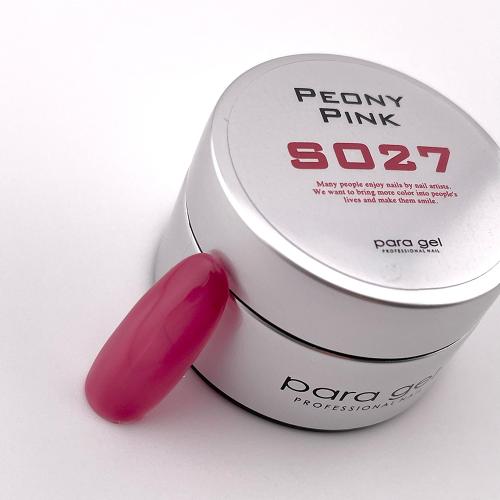 para gel カラージェル 4g S027 ピオニーピンク