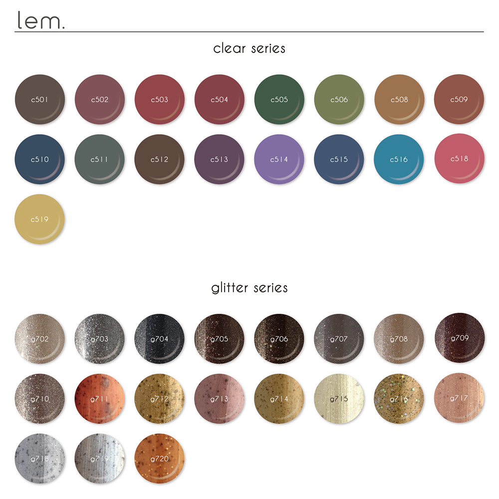 lem. カラージェル 全色161色セット LM-CS161 / NESオンラインショップ