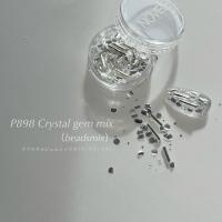 NOVEL クリスタルジェムミックス 2.6g P898 ビーズミックス #1898