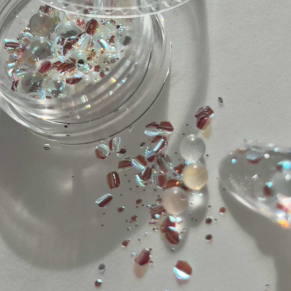 NOVEL クリスタルジェムミックス 1.7g P899 ガラスボールミックス #1899