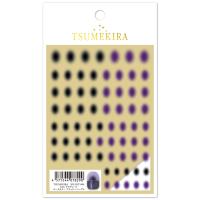 ツメキラ チークカラーブラック×パープル NN-HIT-004