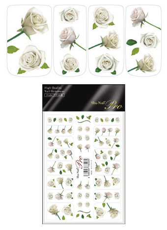 写ネイルPRO ホワイトローズ WR-001