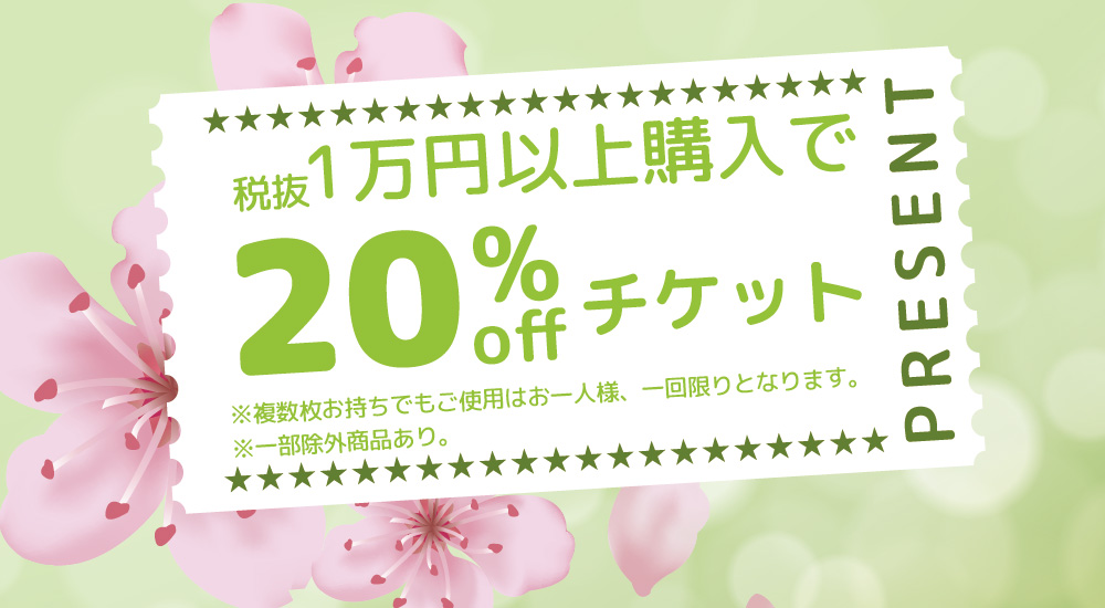 20％チケット